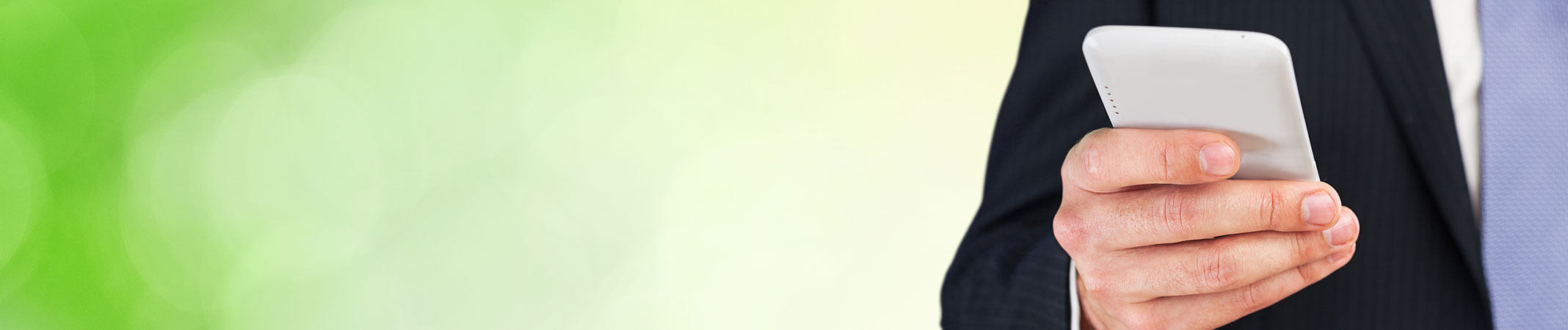 Elegant Wheel LET'S CONNECT Banner